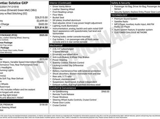Used 2007 Pontiac Solstice GXP w/ Premium Package RWD video 1