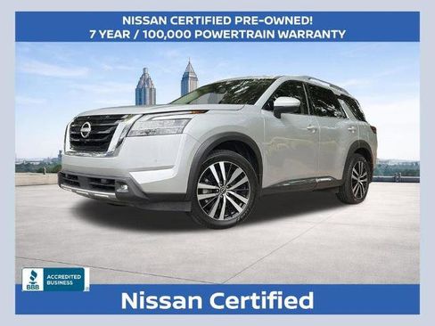 Certified 2023 Nissan Pathfinder Platinum AWD/4WD image 1