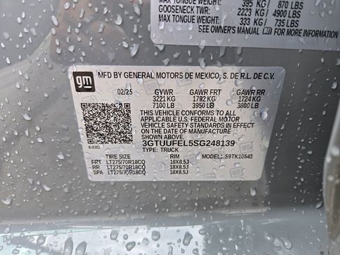 Used 2025 GMC Sierra 1500 AT4X AWD/4WD image 35