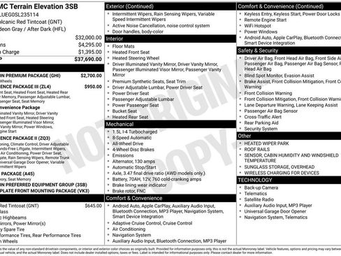 Used 2025 GMC Terrain Elevation w/ Elevation Premium Package image 2