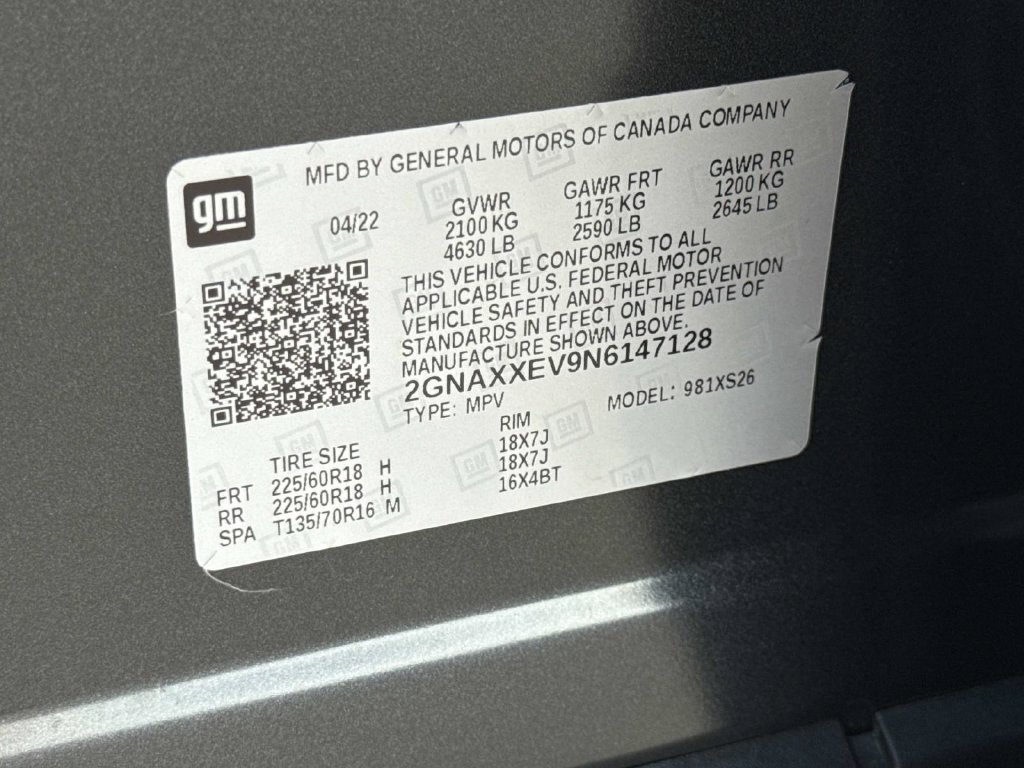 Used 2022 Chevrolet Equinox Premier AWD/4WD image 31