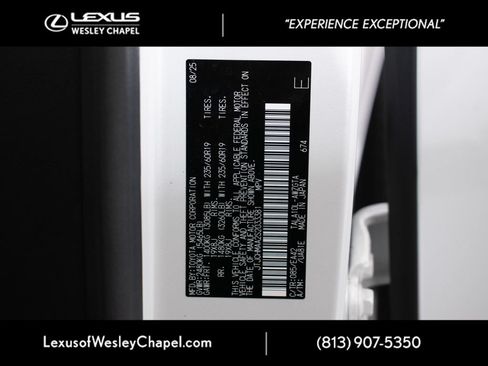 Certified 2025 Lexus RX 350 Premium w/ Accessory Package (Z1) FWD image 24