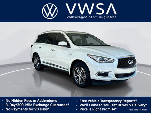 Used 2020 INFINITI QX60 Luxe w/ Essential Package FWD image 1