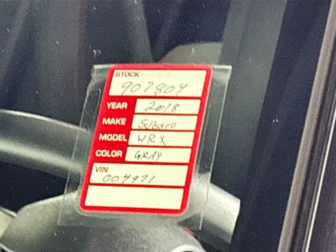 Used 2018 Subaru WRX image 24