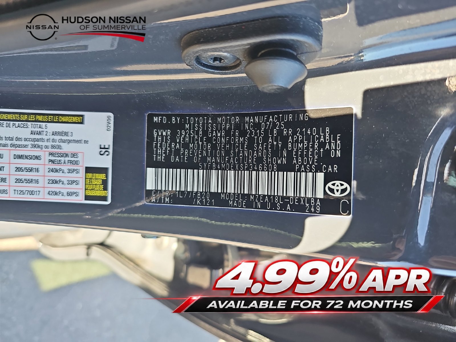 Used 2025 Toyota Corolla LE FWD image 32