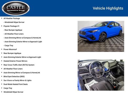 Used 2025 Subaru Impreza 2.0i Sport AWD/4WD image 8