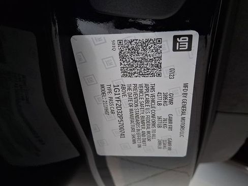 Used 2023 Chevrolet Corvette Z06 RWD image 21