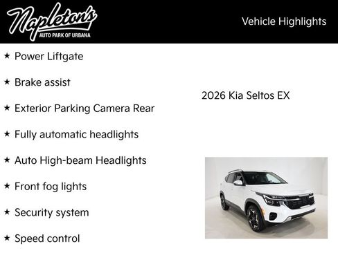 New 2026 Kia Seltos EX w/ EX Sunroof Package image 16