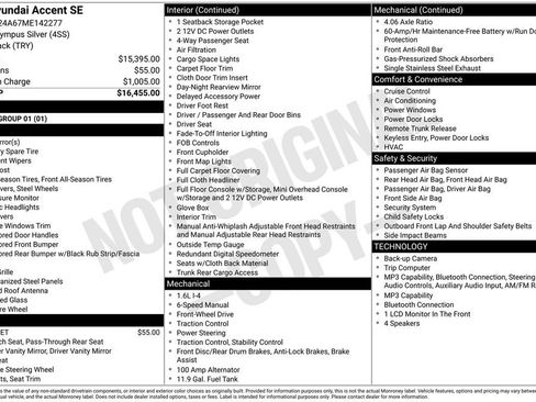 Used 2021 Hyundai Accent SE FWD image 11