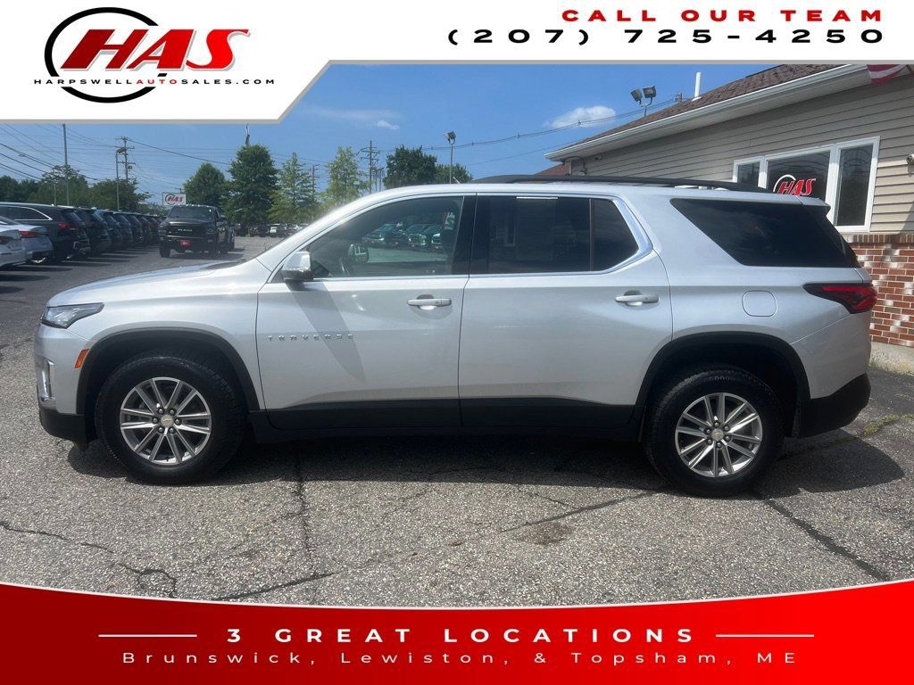 Used 2022 Chevrolet Traverse LT w/ LPO, Floor Liner Package AWD/4WD image 3