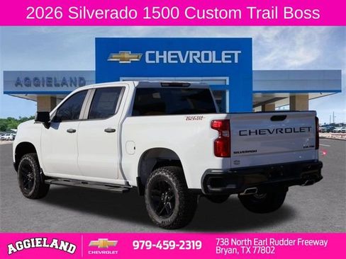 New 2026 Chevrolet Silverado 1500 Custom Trail Boss w/ LPO, Dark Essentials Package AWD/4WD image 6