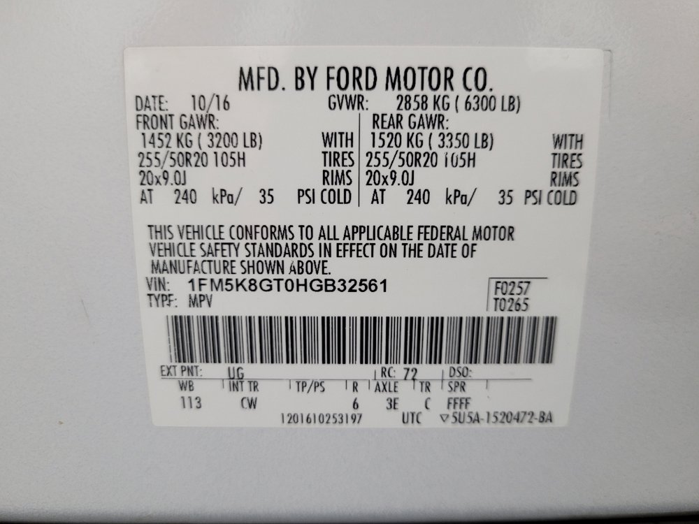 Used 2017 Ford Explorer Sport AWD/4WD image 33