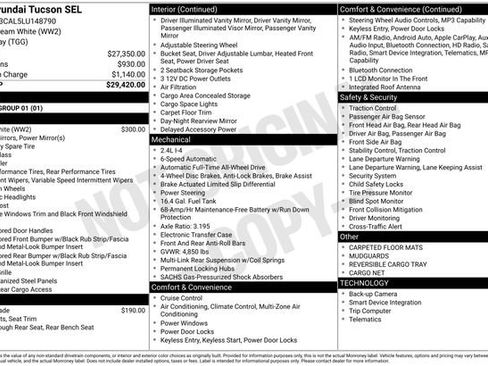Used 2020 Hyundai Tucson SEL image 26