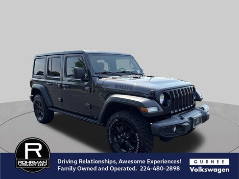 Used 2021 Jeep Wrangler Unlimited Sport AWD/4WD image 2