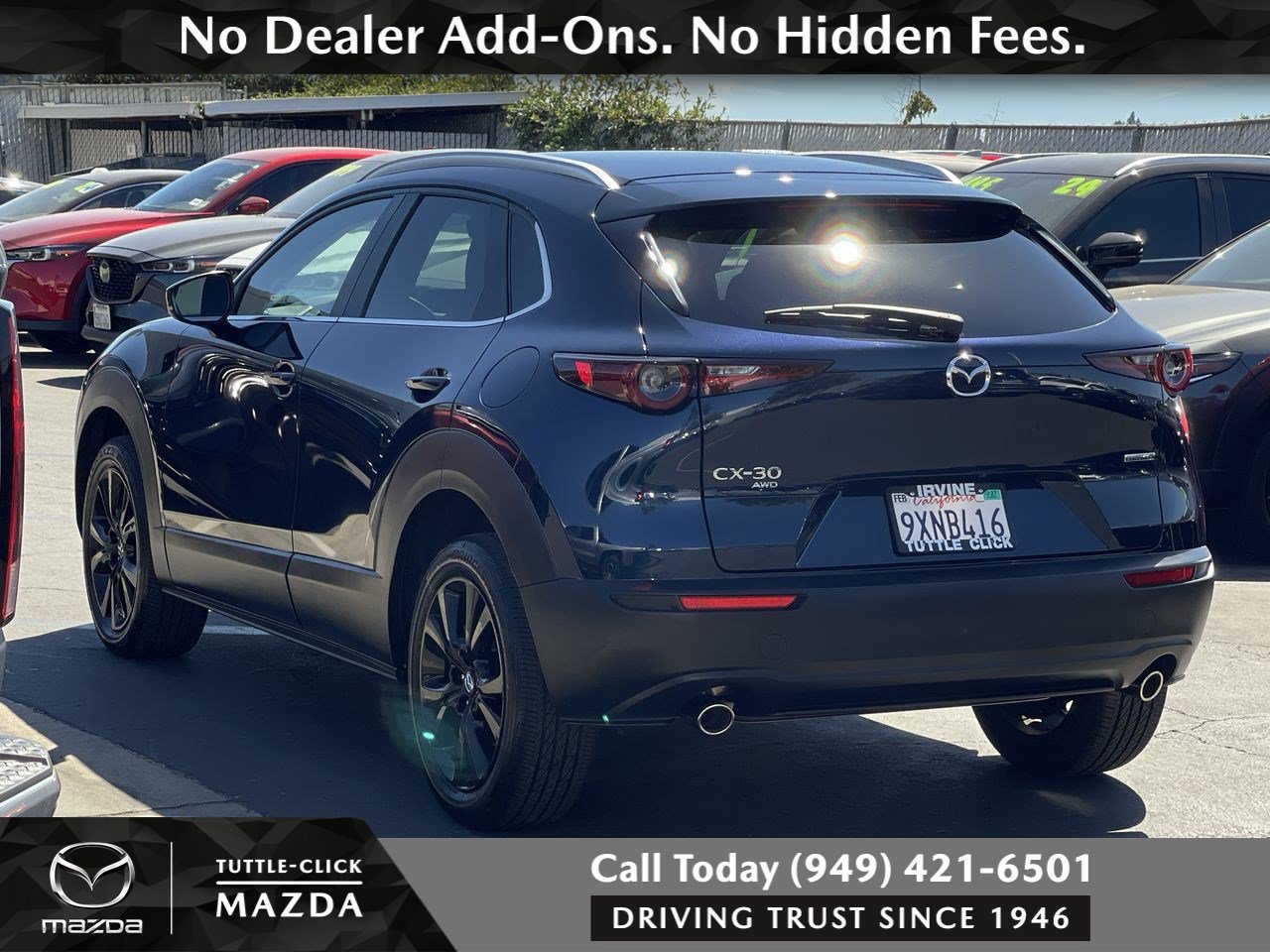 Certified 2025 MAZDA CX-30 AWD 2.5 S w/ Select Sport Pkg image 13
