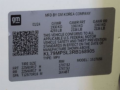 Used 2024 Chevrolet TrailBlazer LT w/ LT Cold Weather Package image 31