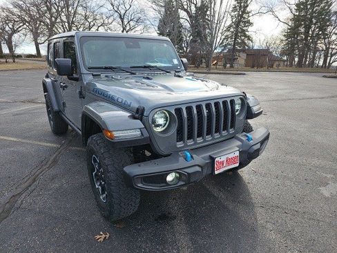 Used 2023 Jeep Wrangler Unlimited Rubicon 4xe w/ Safety Group image 8