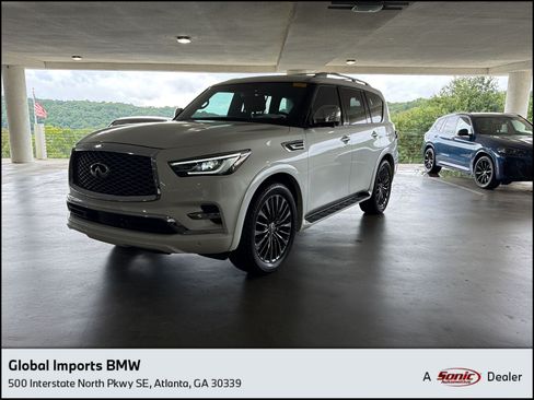 Used 2022 INFINITI QX80 Sensory w/ All-Season Package RWD image 1
