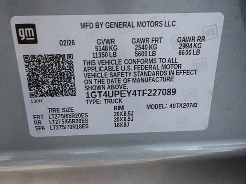 New 2026 GMC Sierra 2500 AT4 w/ AT4 Premium Plus Package AWD/4WD image 32