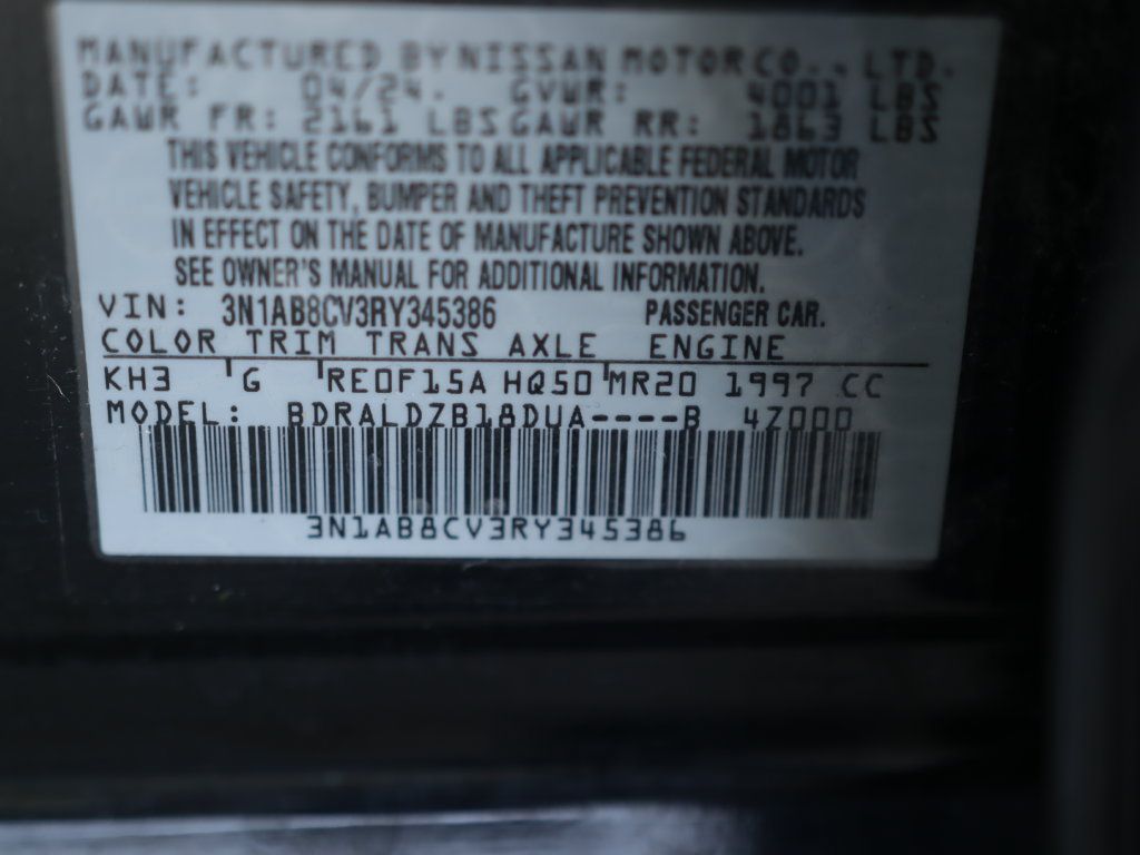 Used 2024 Nissan Sentra SV FWD image 33