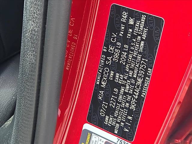 Used 2021 Kia Forte GT w/ GT2 Package FWD image 19