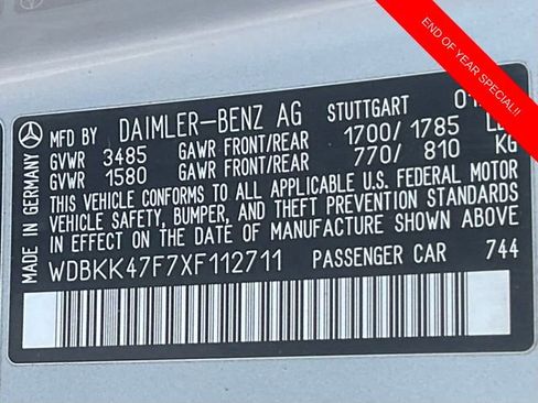 Used 1999 Mercedes-Benz SLK 230 SLK 230 image 14