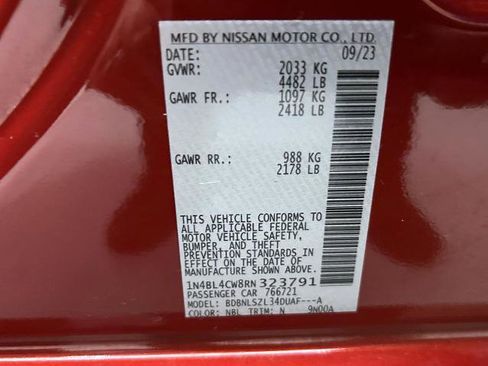 Certified 2024 Nissan Altima 2.5 SR w/ SR Premium Package AWD/4WD image 25