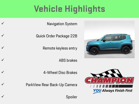 Used 2022 Jeep Renegade Latitude AWD/4WD image 6