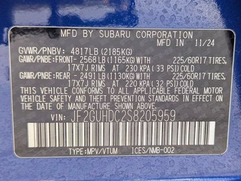 Used 2025 Subaru Crosstrek 2.5i Premium w/ Convenience Package #2 AWD/4WD image 27