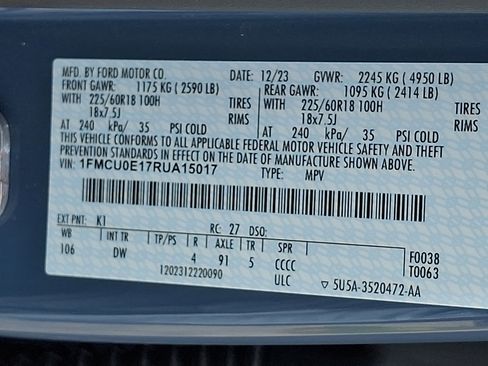 Used 2024 Ford Escape SE w/ PHEV Premium Package FWD image 29