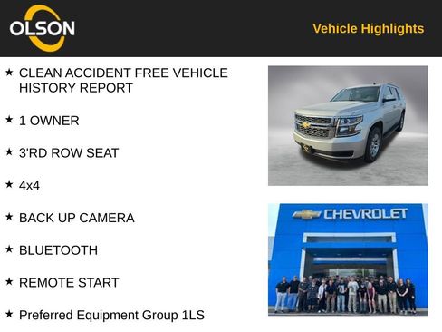 Used 2015 Chevrolet Tahoe LS image 2