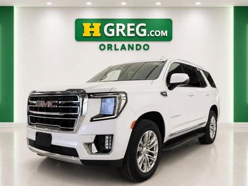 Used 2021 GMC Yukon SLT w/ SLT Premium Package RWD image 4