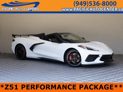 Used 2022 Chevrolet Corvette Stingray Premium Conv w/ Z51 Performance Package image 1