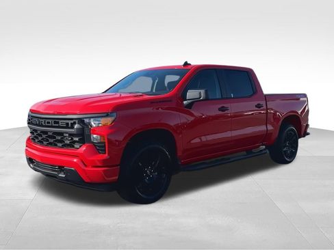 New 2026 Chevrolet Silverado 1500 Custom w/ Turbomax Blackout Package AWD/4WD image 4