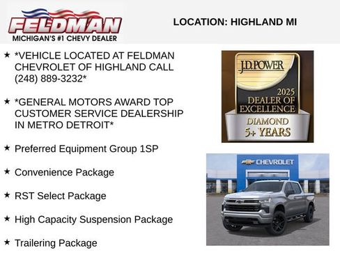 New 2026 Chevrolet Silverado 1500 RST w/ RST Select Package AWD/4WD image 3