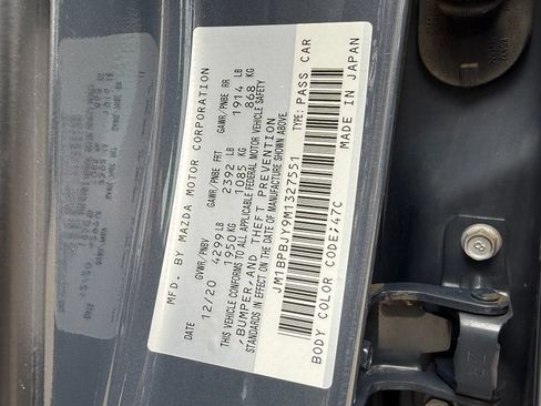 Used 2021 MAZDA MAZDA3 AWD 2.5 Turbo Hatchback image 29