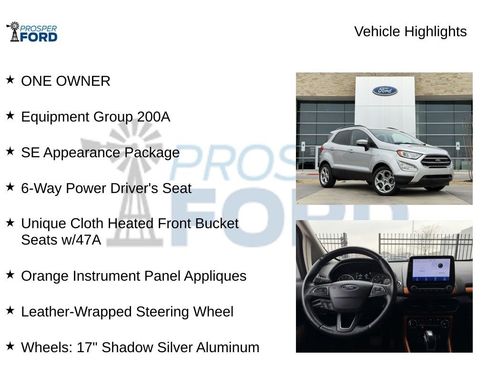 Used 2021 Ford EcoSport SE w/ SE Appearance Package image 5