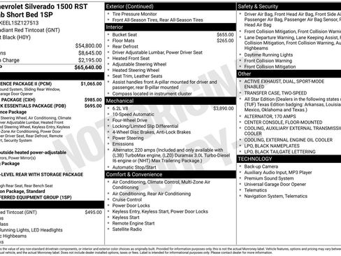 Used 2025 Chevrolet Silverado 1500 RST w/ Convenience Package II image 1