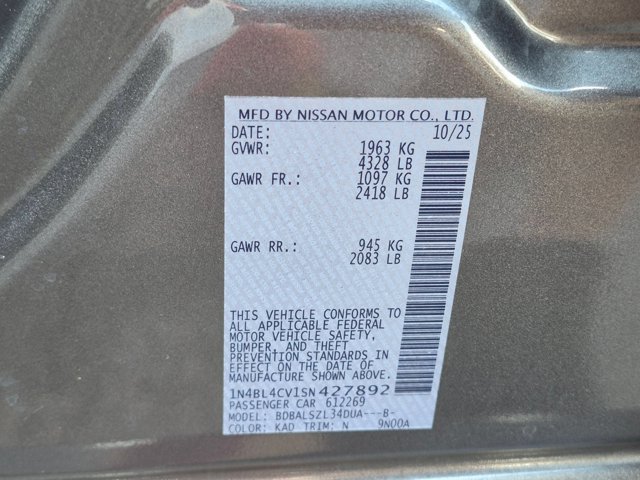 Used 2025 Nissan Altima 2.5 SR FWD image 27
