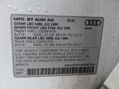 Used 2022 Audi Q5 2.0T Premium Plus AWD/4WD image 10