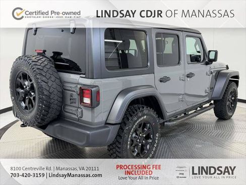Certified 2020 Jeep Wrangler Unlimited Sport AWD/4WD image 9