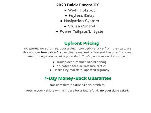 Used 2023 Buick Encore GX Select w/ Sport Touring Package FWD image 2
