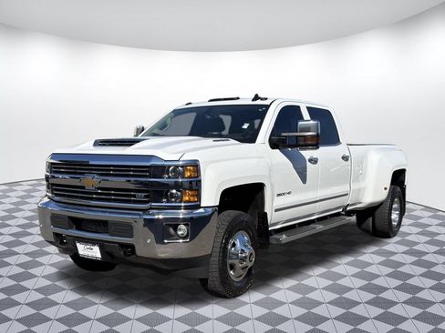Used 2019 Chevrolet Silverado 3500 LTZ w/ Duramax Plus Package AWD/4WD image 3