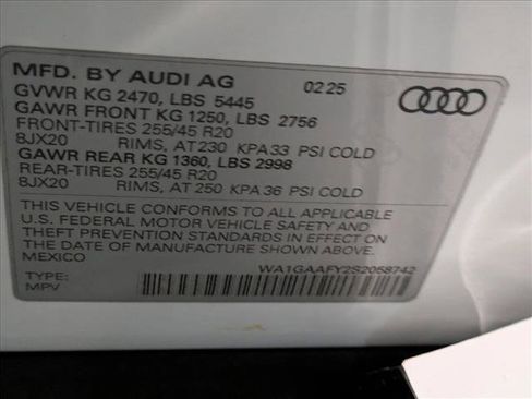 New 2025 Audi Q5 2.0T Premium image 19