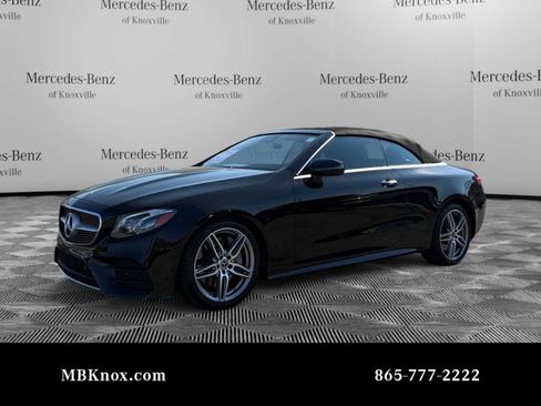 Used 2019 Mercedes-Benz E 450 4MATIC Cabriolet w/ Premium 1 Package image 1
