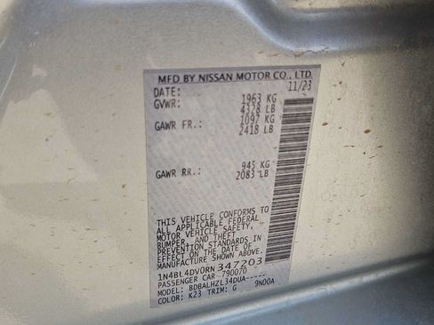 Used 2024 Nissan Altima 2.5 SV FWD image 25