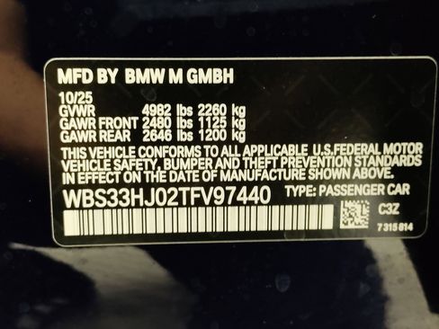 New 2026 BMW M3 Competition w/ M Driver's Package image 17