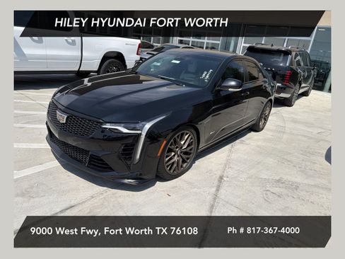 Used 2022 Cadillac CT4 V Blackwing w/ Driver Assist Package RWD image 1
