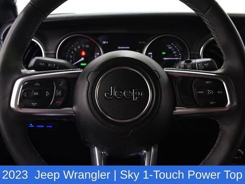 Used 2023 Jeep Wrangler Unlimited Sahara w/ Cold Weather Group AWD/4WD image 13