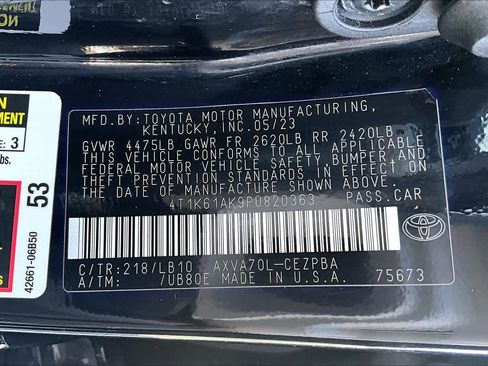 Used 2023 Toyota Camry XSE FWD image 32
